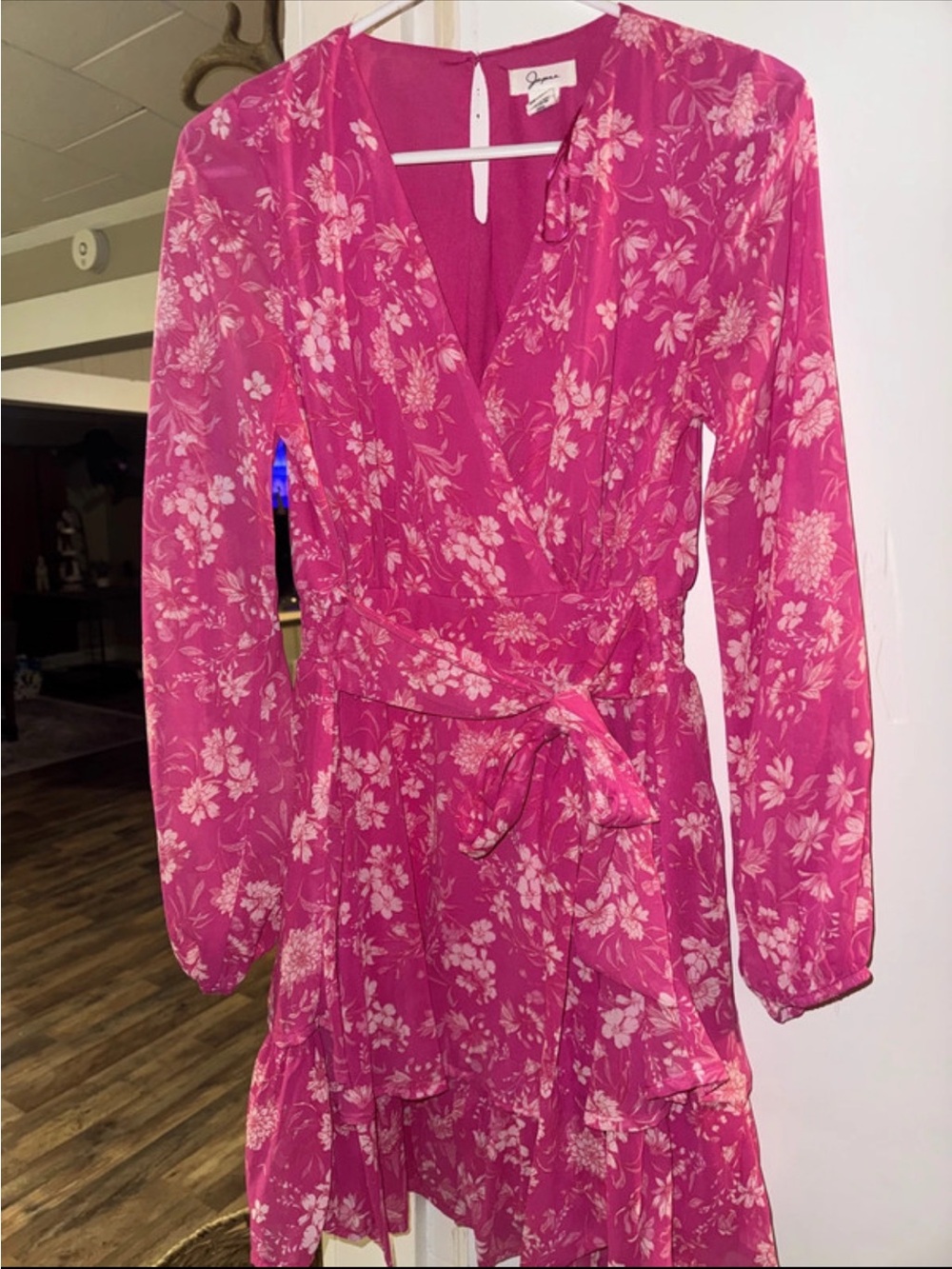 Pink Floral Dress